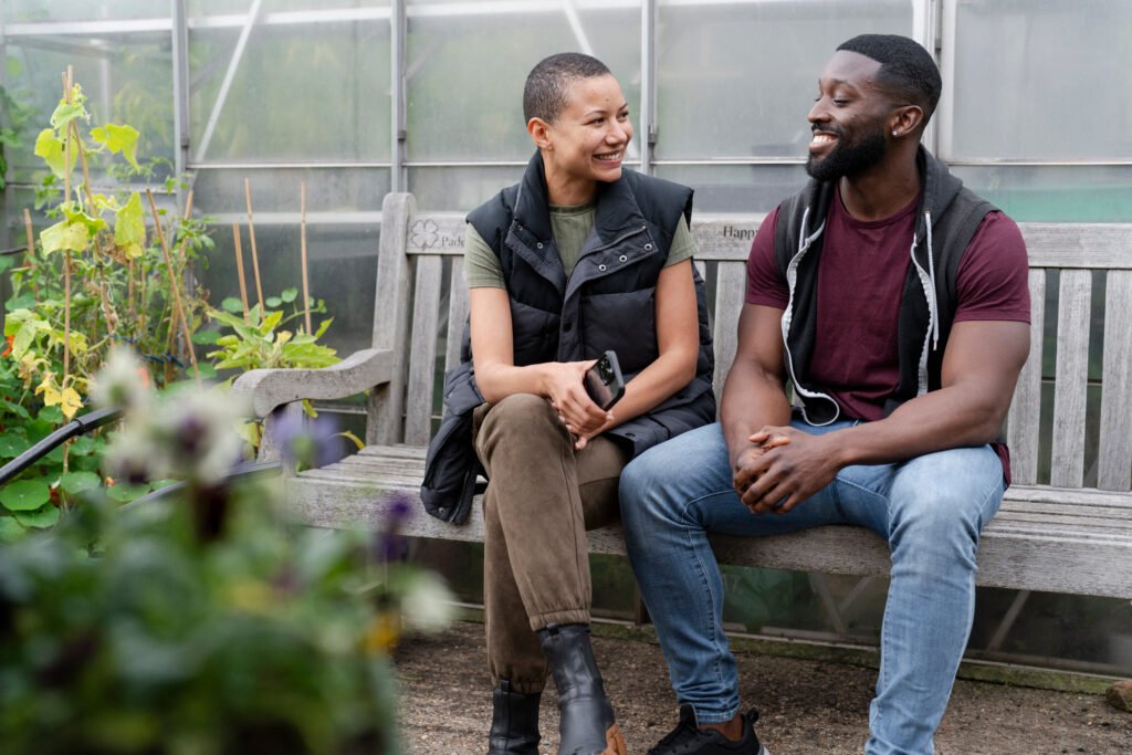 How to know if someone is serious about dating through relaxed conversation and consistent presence